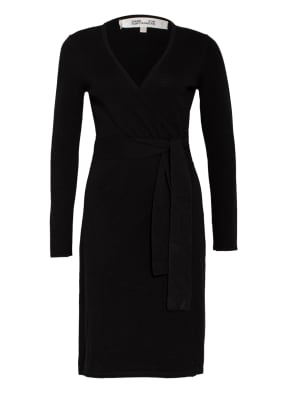 DIANE VON FURSTENBERG Wickelkleid LINDA mit Cashmere