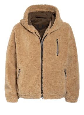 TRUE RELIGION Teddyfell-Jacke