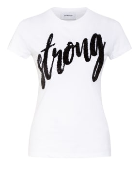 Dondup T-Shirt mit Paillettenbesatz