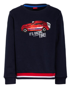s.Oliver Sweatshirt mit Paillettenbesatz