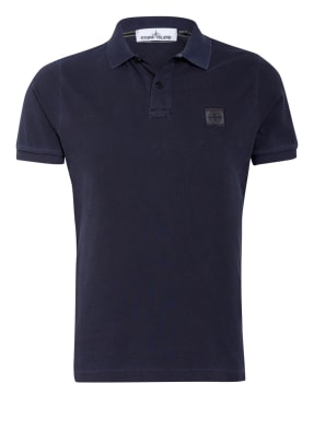 STONE ISLAND Piqué-Poloshirt Slim Fit