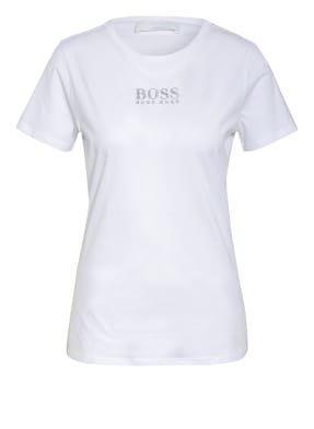 BOSS T-Shirt ELOGA mit Schmucksteinbesatz 