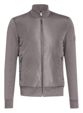 BOSS Sweatjacke SHEPHERD im Materialmix