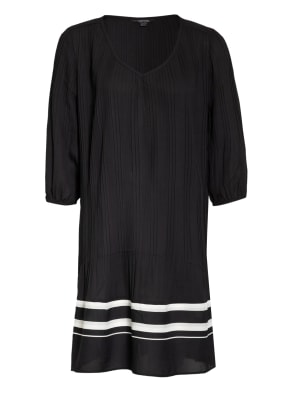 comma Plisseekleid mit 3/4-Arm