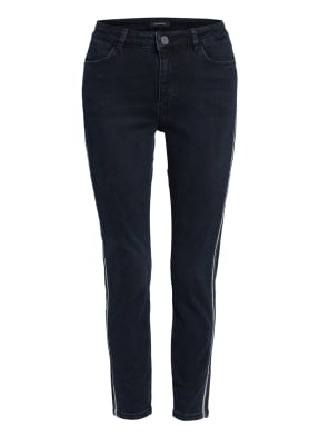 comma 7/8-Skinny Jeans mit Galonstreifen