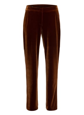 s.Oliver BLACK LABEL Marlenehose aus Samt