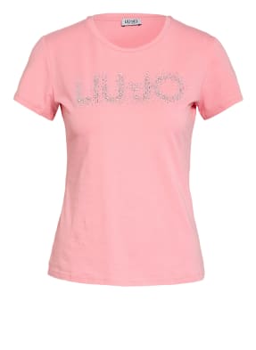 LIU JO T-Shirt mit Schmucksteinbesatz