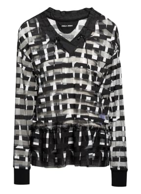 MARC CAIN Blusenshirt im Materialmix