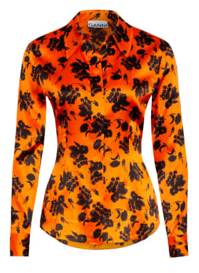 GANNI Hemdbluse aus Seide