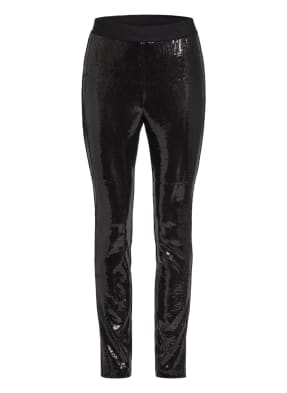 HUGO Hose HESELLA mit Paillettenbesatz