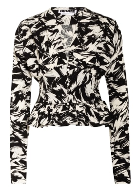 ROTATE BIRGER CHRISTENSEN Bluse TRACY mit Rüschenbesatz