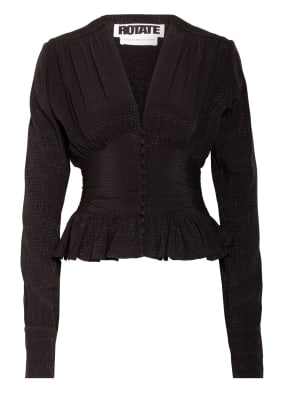 ROTATE BIRGER CHRISTENSEN Bluse TRACY mit Rüschenbesatz