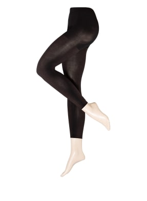 FALKE Feinstrumpf-Leggings TARNISH in Lederoptik
