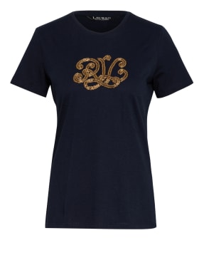 LAUREN RALPH LAUREN T-Shirt mit Schmucksteinbesatz