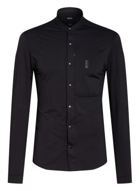 BOSS Hemd BONAVENTURA Slim Fit mit Stehkragen