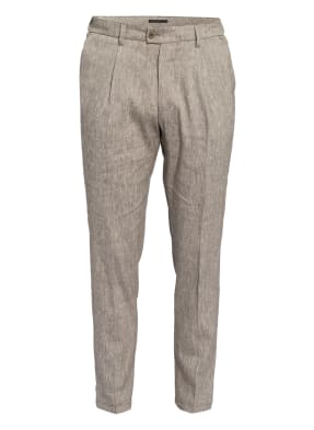 DRYKORN Anzughose CARE Extra Slim Fit mit Leinen