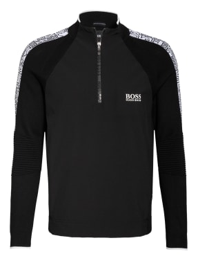 BOSS Troyer ZALOGO im Materialmix