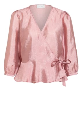 NEO NOIR Wickelbluse mit Volantbesatz