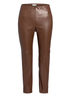 CARTOON 7/8-Leggings in Lederoptik
