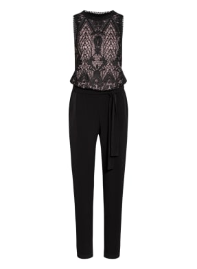 ana alcazar Jumpsuit mit Spitzenbesatz
