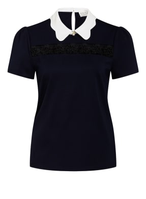 damsel in a dress Blusenshirt GASELLE mit Spitzenbesatz