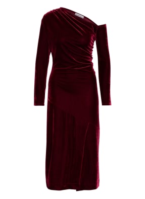 REISS One-Shoulder-Kleid BELLA aus Samt