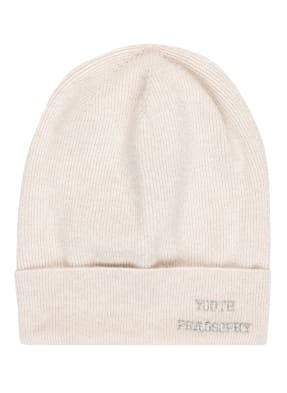 BRUNELLO CUCINELLI Cashmere-Mütze mit Glitzergarn