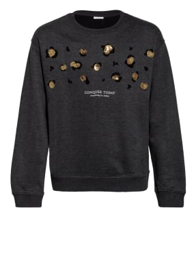 name it Sweatshirt mit Paillettenbesatz