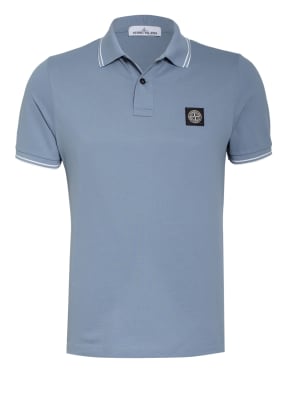 STONE ISLAND Piqué-Poloshirt Slim Fit