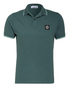 STONE ISLAND Piqué-Poloshirt Slim Fit