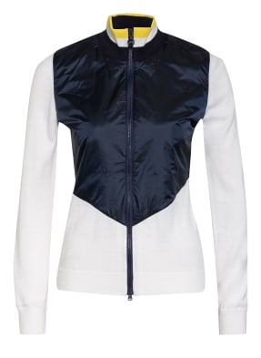 J.LINDEBERG Strickjacke im Materialmix