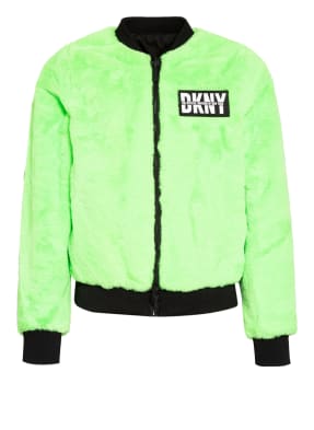 DKNY Blouson zum Wenden mit Kunstpelzbesatz