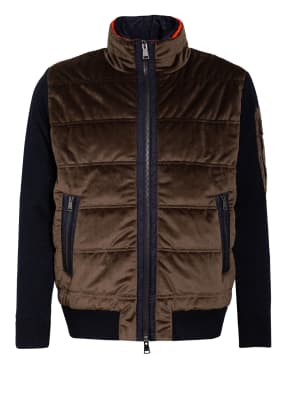 PAUL & SHARK Strickjacke im Materialmix