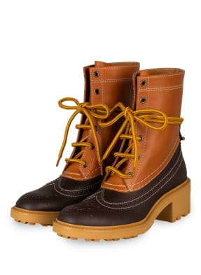 Chloé Schnürstiefeletten