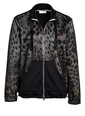 SPORTALM Trainingsjacke mit Mesh-Besatz