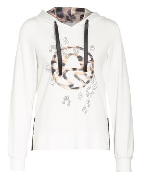 SPORTALM Hoodie mit Schmucksteinbesatz
