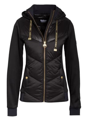 BARBOUR INTERNATIONAL Sweatjacke im Materialmix