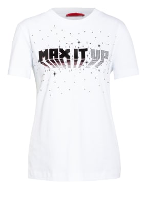 MAX & Co. T-Shirt DALMAZIA mit Schmucksteinbesatz