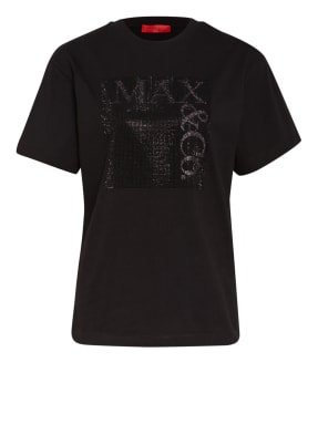 MAX & Co. T-Shirt mit Schmucksteinbesatz