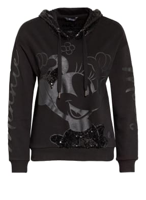 Princess GOES HOLLYWOOD Hoodie mit Paillettenbesatz