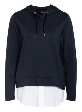MORE & MORE Hoodie mit Blusensaum