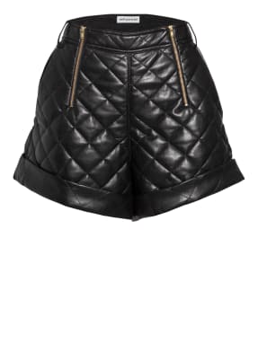 self-portrait Shorts in Lederoptik