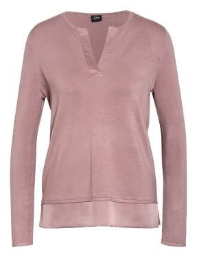 s.Oliver BLACK LABEL Pullover mit Blusensaum
