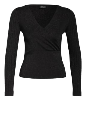 s.Oliver BLACK LABEL Pullover mit Glitzergarn