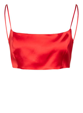 GAUGE81 Cropped-Top aus Satin