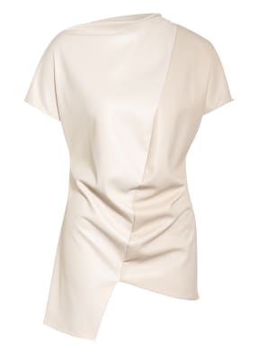 SPORTMAX Blusenshirt MARTINA in Lederoptik