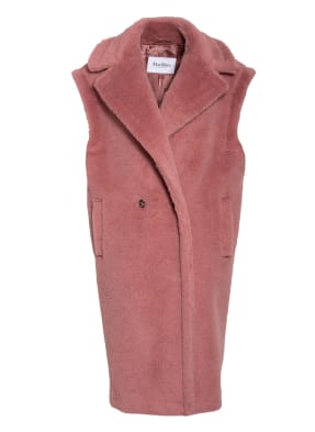 Max Mara Teddyfell-Weste GETTATA mit Alpaka