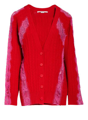 STELLA McCARTNEY Strickjacke mit Spitze