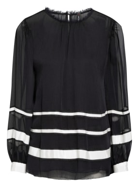 MARC CAIN Blusenshirt mit Fransenbesatz