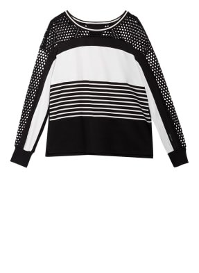 MARC CAIN Longsleeve im Materialmix